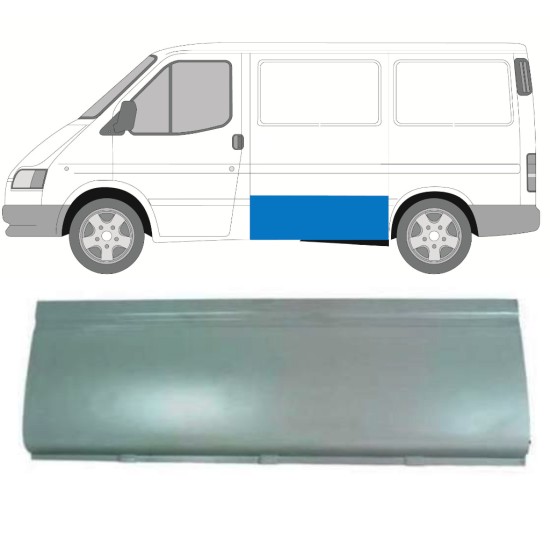 Sivukorjauspaneeli varten Ford Transit 1986-2000 / Vasen 15995
