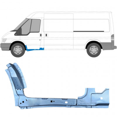 Sisäinen etukorjausosa varten Ford Transit 2000-2013 / Vasen 7155