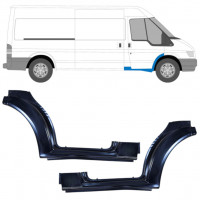 Helmapelti etuoven alle varten Ford Transit 2000-2013 / Vasen+Oikea / Sarja 9589