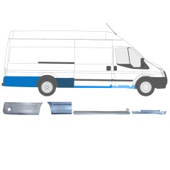 Korjauspaneeli aseta varten Ford Transit 2000-2013 / Oikea / 14683