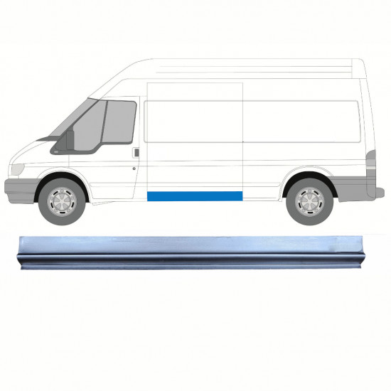 Sivuhelmapelti korjauspaneeli varten Ford Transit 2000-2013  / MWB / Vasen 9136