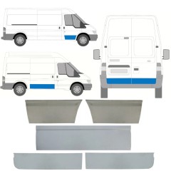 Oven korjauspaneeli varten Ford Transit 2000-2013 / Vasen+Oikea / Sarja 11387