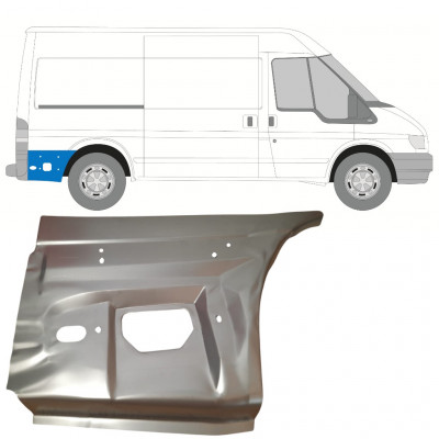 Takalokasuoja korjaussarja varten Ford Transit 2000-2013 / Oikea 11756