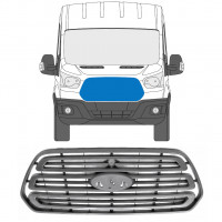 Harmaa säleikkö varten Ford Transit 2014- 8030