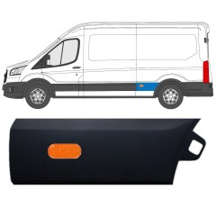 Takalokasuojan sivulista varten Ford Transit 2014- / Vasen / Sarja 11691