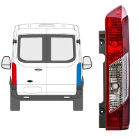 Takavalo varten Ford Transit 2014- / Oikea 16092