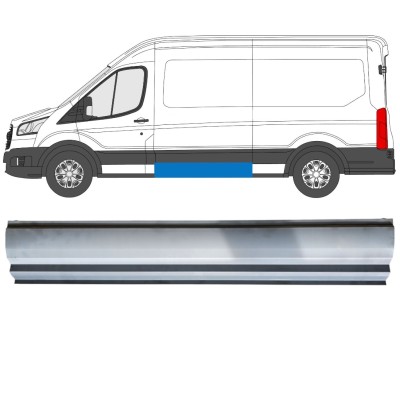 Sivukorjauspaneeli varten Ford Transit 2014- / Vasen 14921
