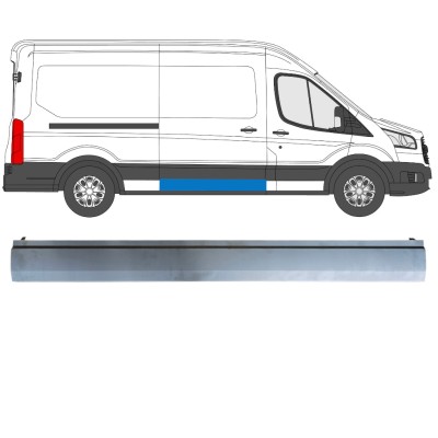 Liukuoven korjauspaneeli varten Ford Transit 2014- / Oikea 14920