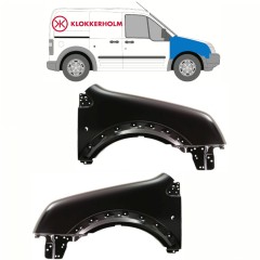 Etulokasuoja varten Ford Transit Connect 2003-2013 / Vasen+Oikea / Sarja 10791