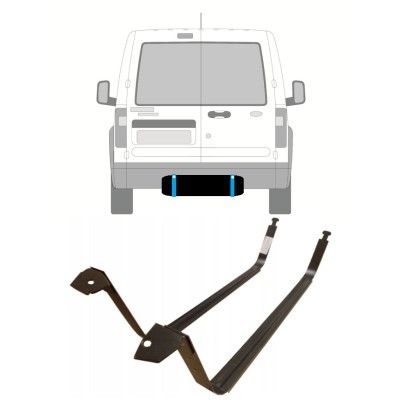 Polttoainetankin kiinnityspanta varten Ford Transit Connect 2003-2013 14958