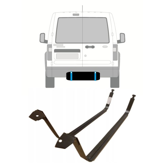 Polttoainetankin kiinnityspanta varten Ford Transit Connect 2003-2013 14958