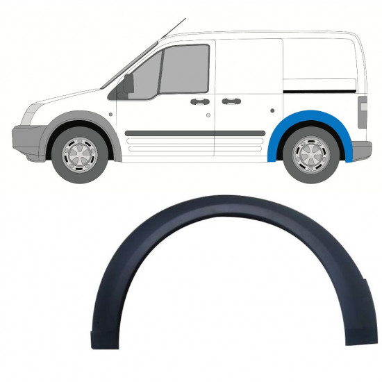 Takalokasuojan sivulista varten Ford Transit Connect 2003-2006 / Vasen 8255