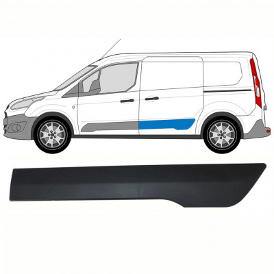 Sivuoven koristelista varten Ford Transit Connect 2013- / Vasen 8495