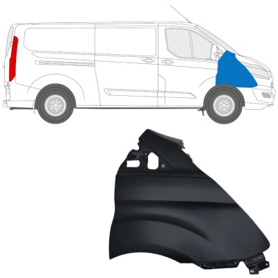 Etulokasuoja varten Ford Transit Custom 2013-2017 / Oikea 17095