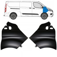 Etulokasuoja varten Ford Transit Custom 2017-2021 / Vasen+Oikea / Sarja 17100
