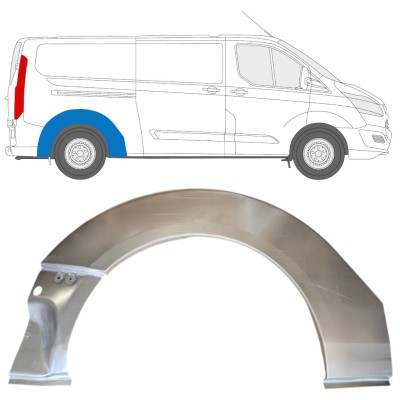 Kynnyspelti korjauspaneeli varten Ford Transit Custom 2013- / Oikea 14647