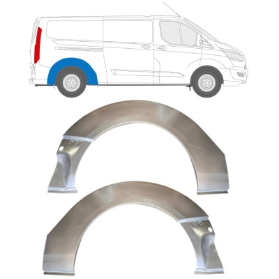 Kynnyspelti korjauspaneeli varten Ford Transit Custom 2013- / Vasen+Oikea / Sarja 14649