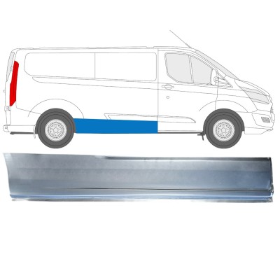 Sivukorjauspaneeli varten Ford Transit Custom 2013- / Oikea 15972