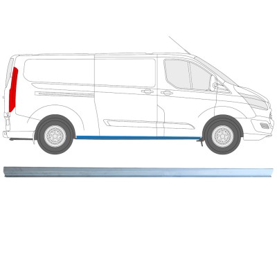 Kynnyspelti korjauspaneeli alempi osa varten Ford Transit Custom 2013-2023 / Oikea 16894