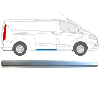 Sivuoven kynnysprofiili varten Ford Transit Custom 2013-2023 / Oikea 16896