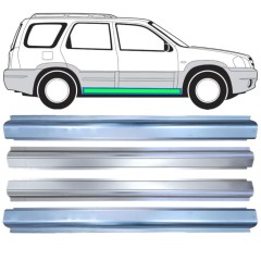 Kynnyksen ja sisäkynnyksen korjauspaneeli varten Mazda Tribute 2001-2008 / Vasen+Oikea 15599