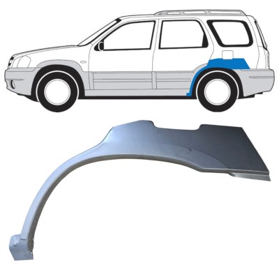 Takalokasuoja korjaussarja varten Mazda Tribute 2001-2008 / Vasen 15781