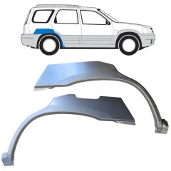 Takalokasuoja korjaussarja varten Mazda Tribute 2001-2008 / Vasen+Oikea / Sarja 15782