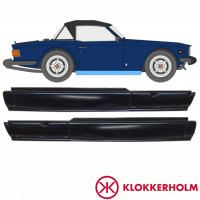 Kynnyspelti korjauspaneeli varten Triumph Tr6 1969-1976 / Vasen+Oikea / Sarja 10762