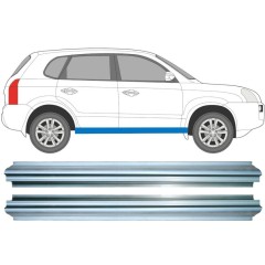 Kynnyspelti korjauspaneeli varten Hyundai Tucson 2004-2010 / Vasen+Oikea / Sarja 11352
