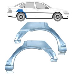 Takalokasuoja korjaussarja varten Opel Vectra B 1995-2002 / Vasen+Oikea / Sarja 9197