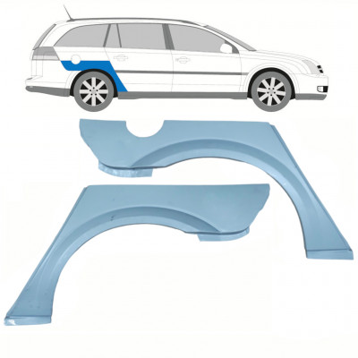 Takalokasuoja korjaussarja varten Opel Vectra 2002-2009 / Vasen+Oikea / Sarja 10575