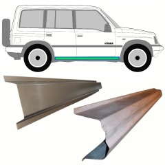 Sisäinen ja ulkoinen kynnyksen korjauspaneeli varten Suzuki Vitara 1996-2003 / Vasen = Oikea (symmetrinen) / Sarja 8596