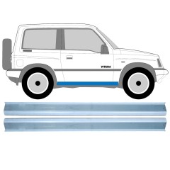 Kynnyspelti korjauspaneeli varten Suzuki Vitara 1988-1998 / Vasen+Oikea / Sarja 10609