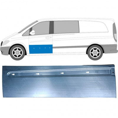 Etuoven korjausosa varten Mercedes Vito W639 2003-2014 / Vasen 12912