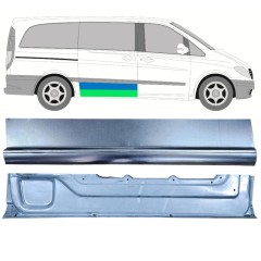 Sisäinen ja ulkoinen Liukuoven korjauspaneeli varten Mercedes Vito W639 2003-2014 / Oikea / Sarja 12046
