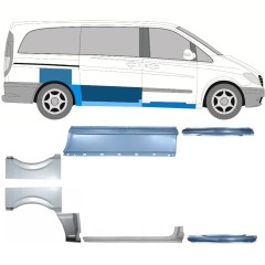 Korjauspaneeli aseta varten Mercedes Vito W639 2003-2014 / Vasen+Oikea / 14790