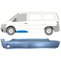 Helmapelti etuoven alle varten Mercedes Vito I W638 1996-2003 / Vasen 8832