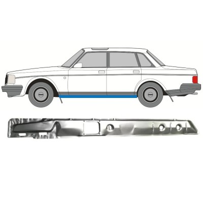 Kynnys sisäosa varten Volvo 240 1975-1993 / Vasen 16110