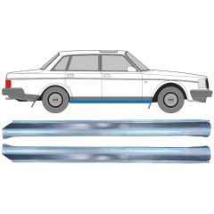 Kynnyspelti korjauspaneeli alempi osa varten Volvo 240 1975-1993 / Vasen / Oikea / Sarja 12775