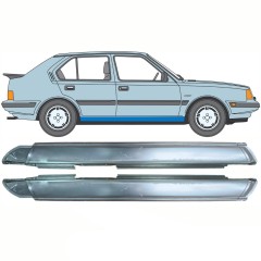 Kynnyspelti varten Volvo 340 360 1975-1991 / Vasen+Oikea / Sarja 10768