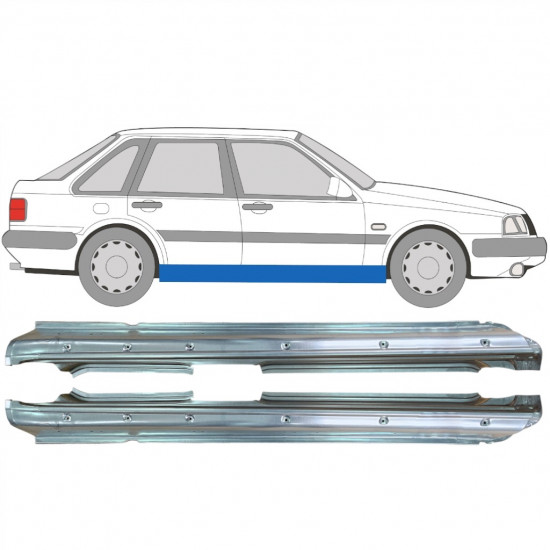 Kynnyspelti korjauspaneeli varten Volvo 440 460 1988-1997 / Vasen+Oikea / Sarja 9430