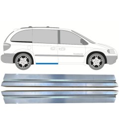 Sivuoven kynnysprofiili varten Chrysler Voyager 2000-2008 / Vasen+Oikea / Sarja 11193