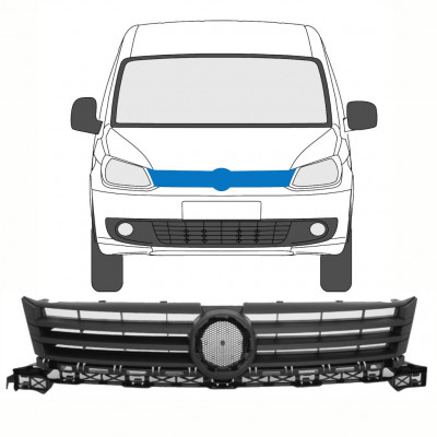 Säleikkö varten Volkswagen Caddy 2010-2015 8414