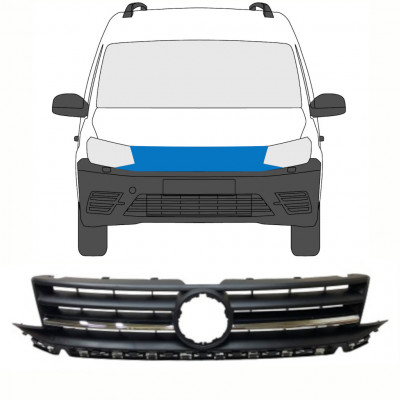 Säleikkö varten Volkswagen Caddy 2015-2020 8416