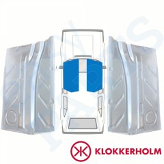 Etuosan lattian korjauspaneeli varten Volkswagen Golf 1 1974-1985 / Vasen+Oikea / Sarja 10340