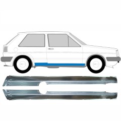Kynnyspelti varten Volkswagen Golf 2 1982-1992 / Vasen+Oikea / Sarja 9407