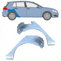 Takalokasuoja korjaussarja varten VW Golf 7 2012- / Vasen+Oikea / Sarja 10393