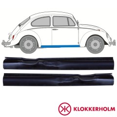 Kynnys sisäosa varten Volkswagen Kaefer 1949- / Vasen+Oikea / Sarja 11119