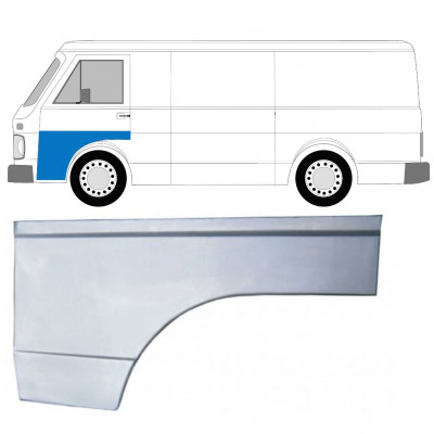 Etuoven korjausosa varten Volkswagen LT 1975-1996 / Vasen 7947