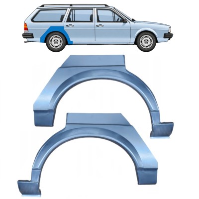 Takalokasuoja korjaussarja varten Volkswagen Passat B2 1980-1988 / Vasen+Oikea / COMBI / Sarja 9605